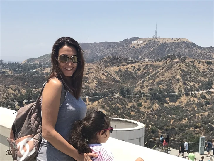 Zuhal Topal'ın Los Angeles tatili!
