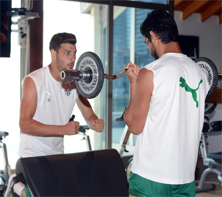 Bursaspor salonda çalıştı