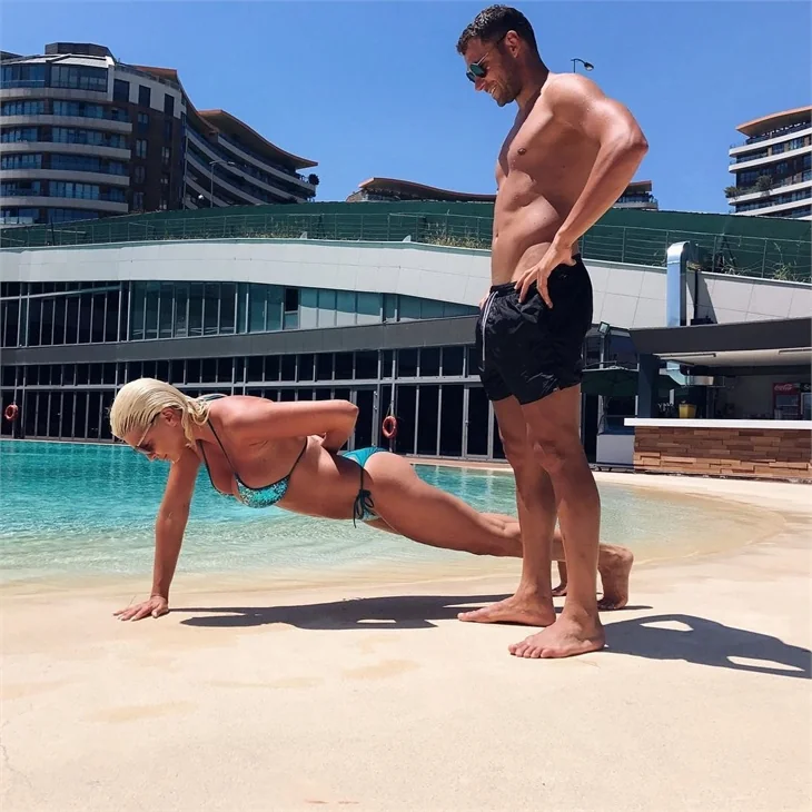 Jelena Karleusa'nın tatil keyfi!