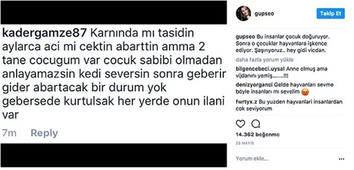 Sosyal medyada ünlülerin sert cevapları...
