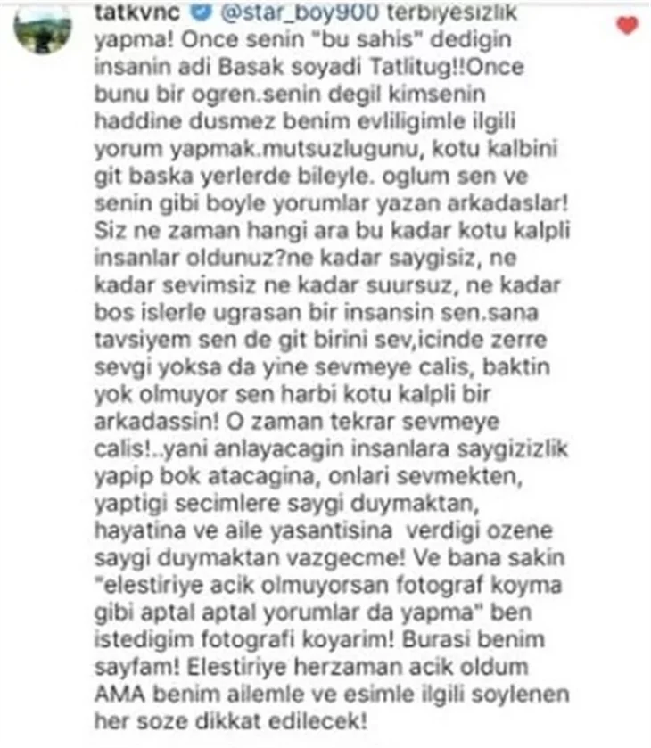 Sosyal medyada ünlülerin sert cevapları...