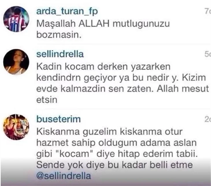 Sosyal medyada ünlülerin sert cevapları...