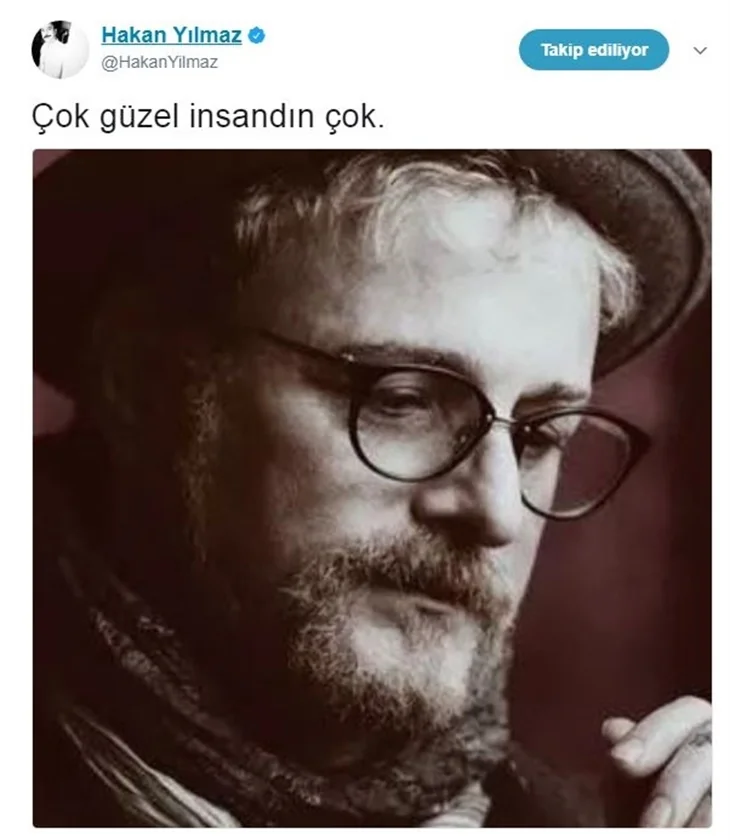Ünlülerin Harun Kolçak üzüntüsü!