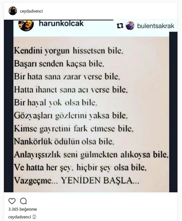 Ünlülerin Harun Kolçak üzüntüsü!