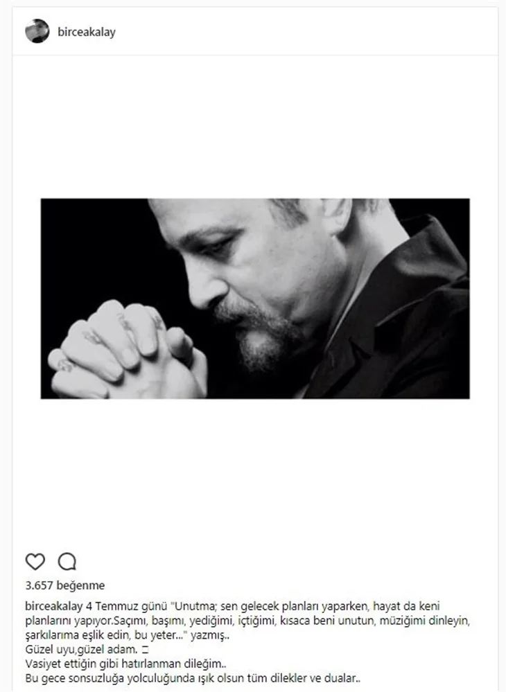 Ünlülerin Harun Kolçak üzüntüsü!