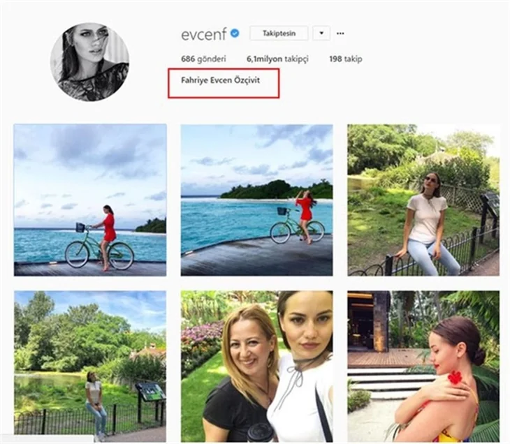 Fahriye Evcen de değiştirdi!