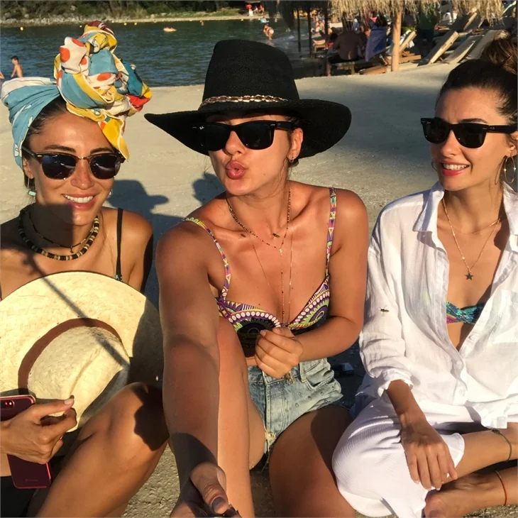 Survivor Merve Oflaz tatilde