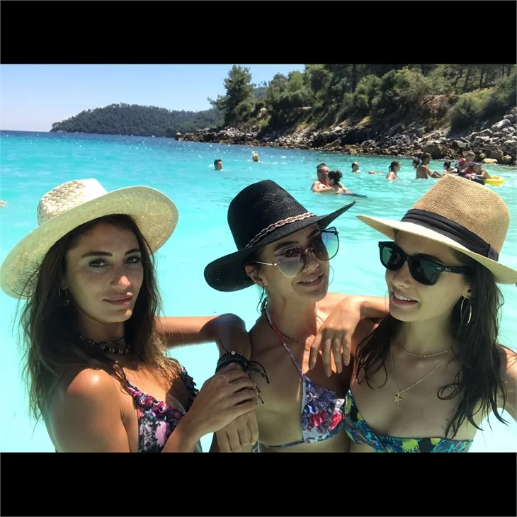 Survivor Merve Oflaz tatilde