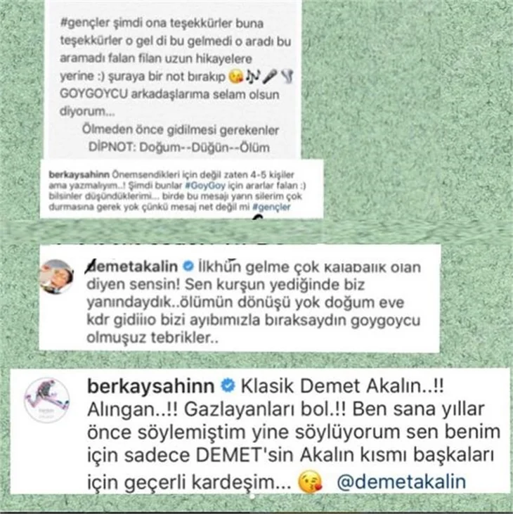 Ünlülerden sosyal medyada ayar!