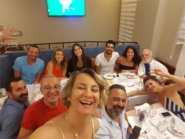 Kalbimdeki Deniz ekibi yemekte buluştu!
