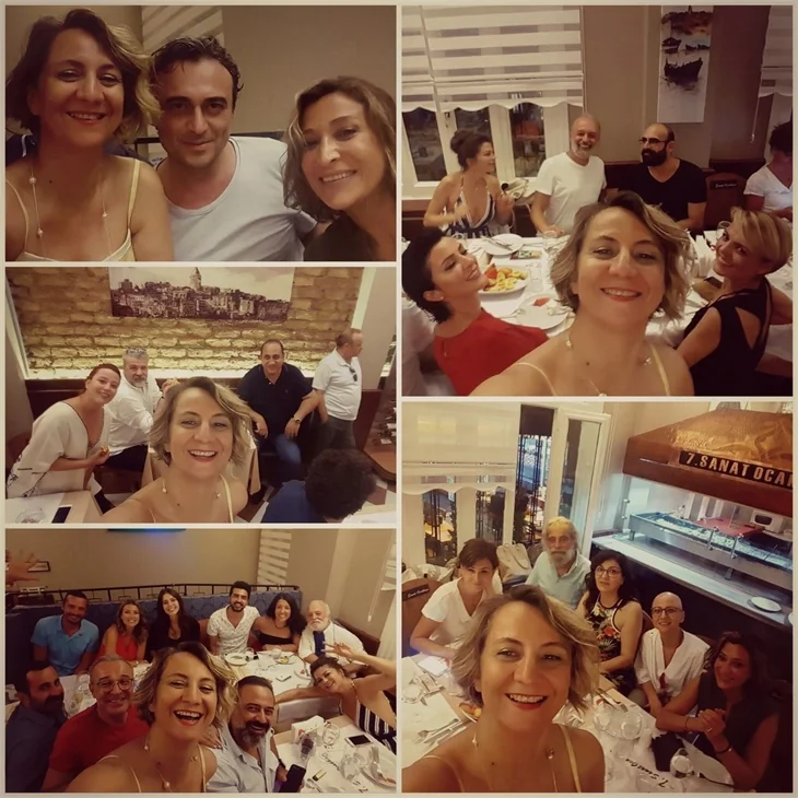 Kalbimdeki Deniz ekibi yemekte buluştu!