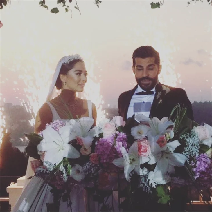 Merve Sevi ve Çalkan Algün evlendi!