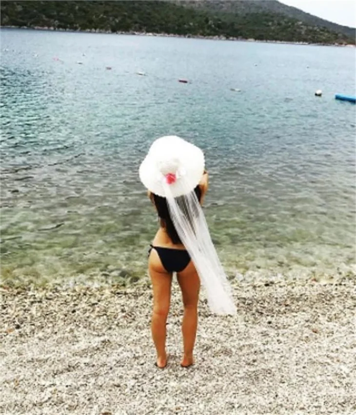 Merve Sevi ve Çalkan Algün'ün balayından ilk pozlar geldi!