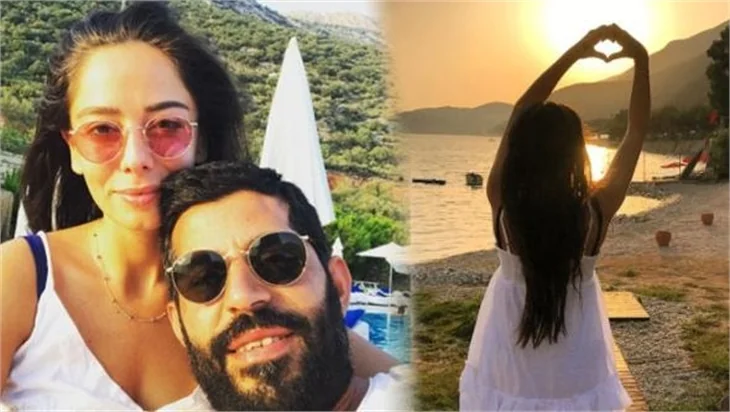Merve Sevi ve Çalkan Algün'ün balayından ilk pozlar geldi!