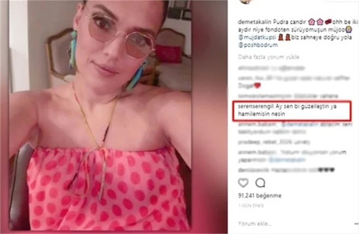 Demet Akalın hamile mi? Kafaları karıştıran yorum...