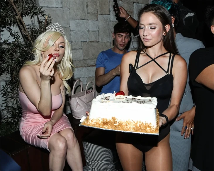 Courtney Stodden'ın olaylı partisi!