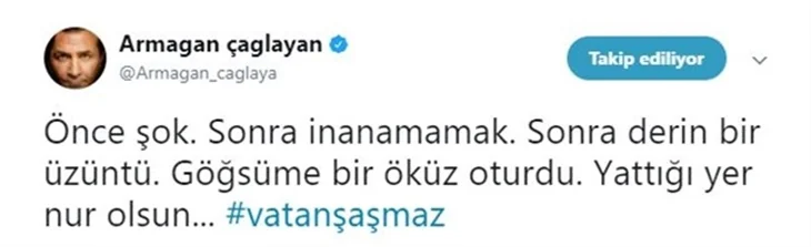 Vatan Şaşmaz yasa boğdu!