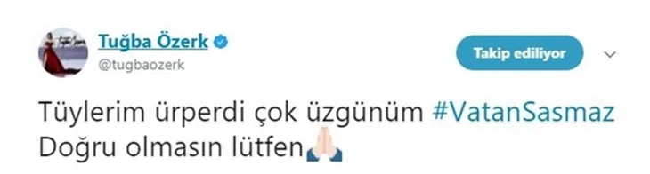 Vatan Şaşmaz yasa boğdu!