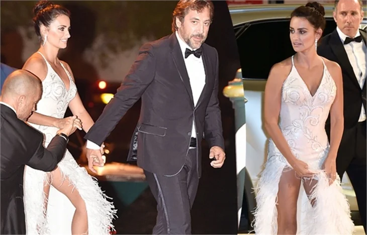 Penelope Cruz'un dekoltesi olay oldu!