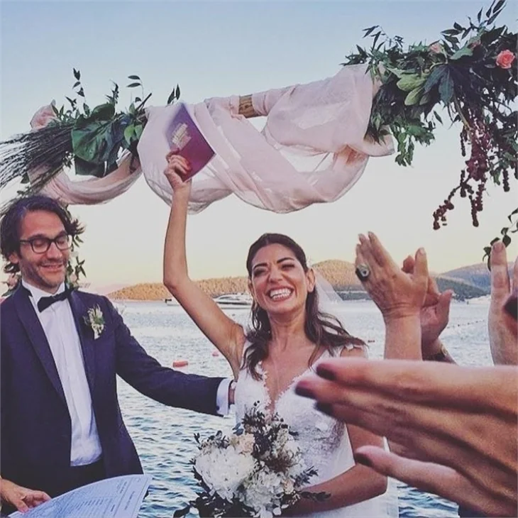 Ceren Moray, Fransız sevgilisi Nicco ile evlendi!