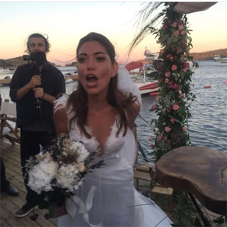 Ceren Moray, Fransız sevgilisi Nicco ile evlendi!