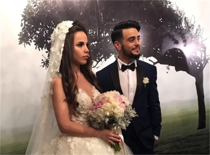 Rüzgar Erkoçlar ve Tuğba Beyazoğlu evlendi!