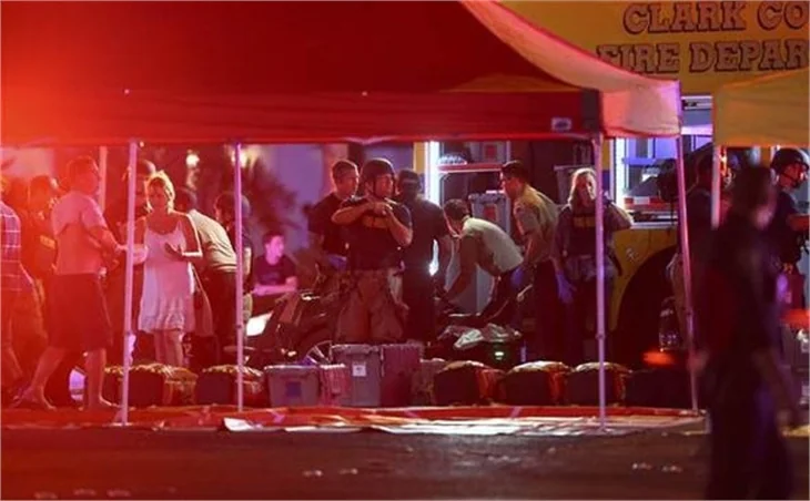 Las Vegas'ta konserde saldırı dehşeti! İlk fotoğraflar...