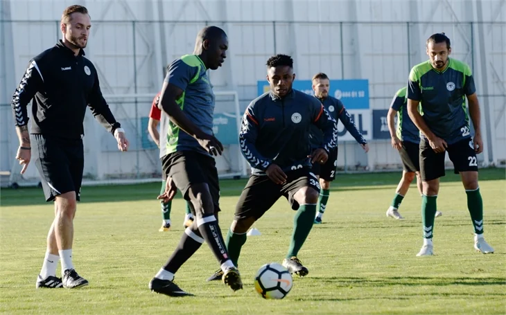 Atiker Konyaspor'un Galatasaray maçı hazırlıkları
