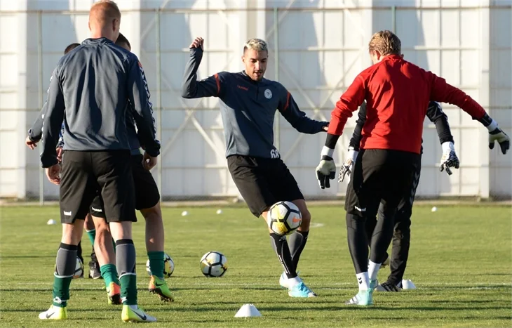 Atiker Konyaspor'un Galatasaray maçı hazırlıkları