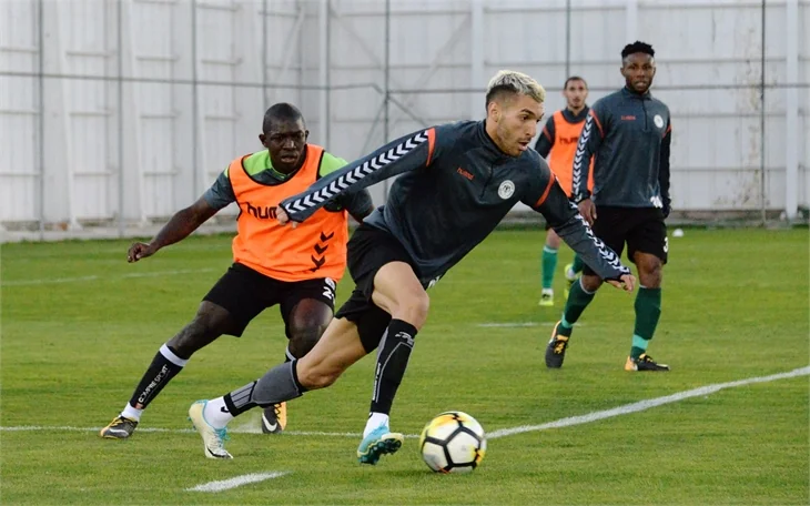 Atiker Konyaspor'un Galatasaray maçı hazırlıkları