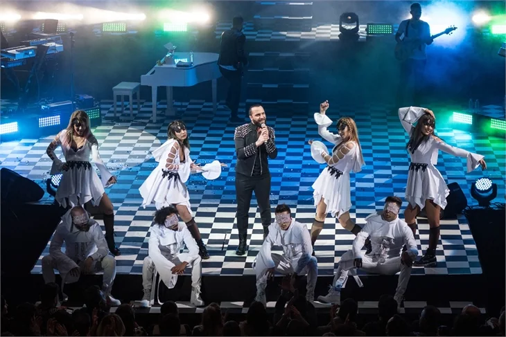 Berkay konserine ünlü akını!