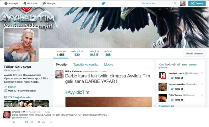 Hacker kurbanı Türk ünlüler...