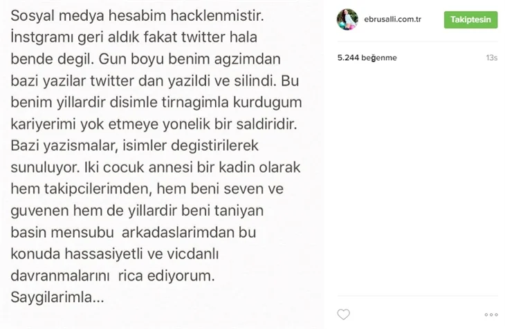Hacker kurbanı Türk ünlüler...