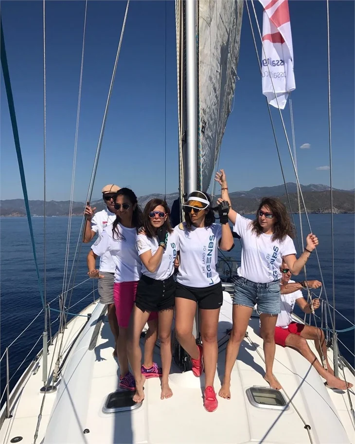 Simge Sağın'ın son yaz tatili!