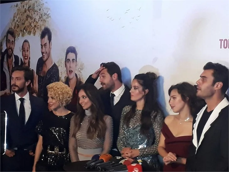 "Damat Takımı"nın galasına ünlü akını!