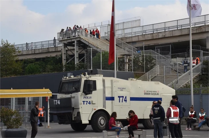 Galatasaray-Fenerbahçe maç öncesi fotoğrafları...