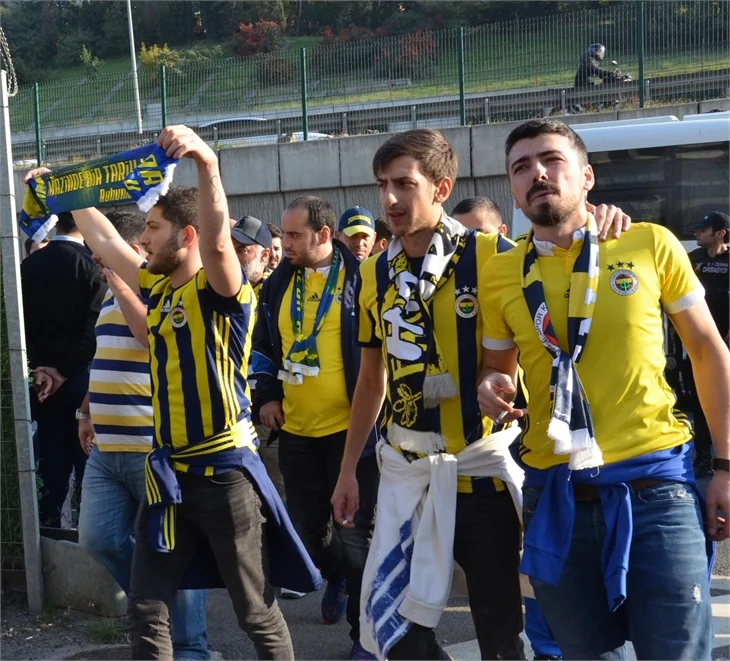 Galatasaray-Fenerbahçe maç öncesi fotoğrafları...