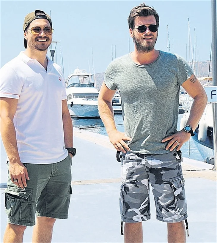 Kıvanç Tatlıtuğ'un deniz tutkusu!
