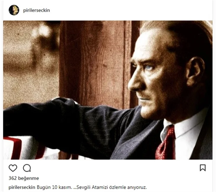 Ünlülerin 10 Kasım mesajları...