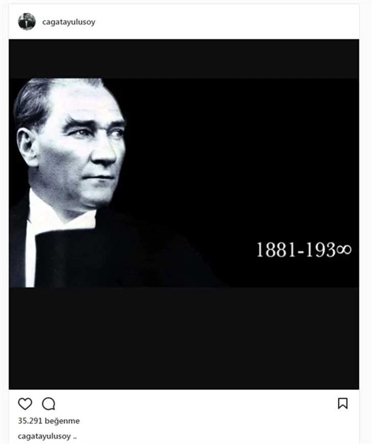 Ünlülerin 10 Kasım mesajları...
