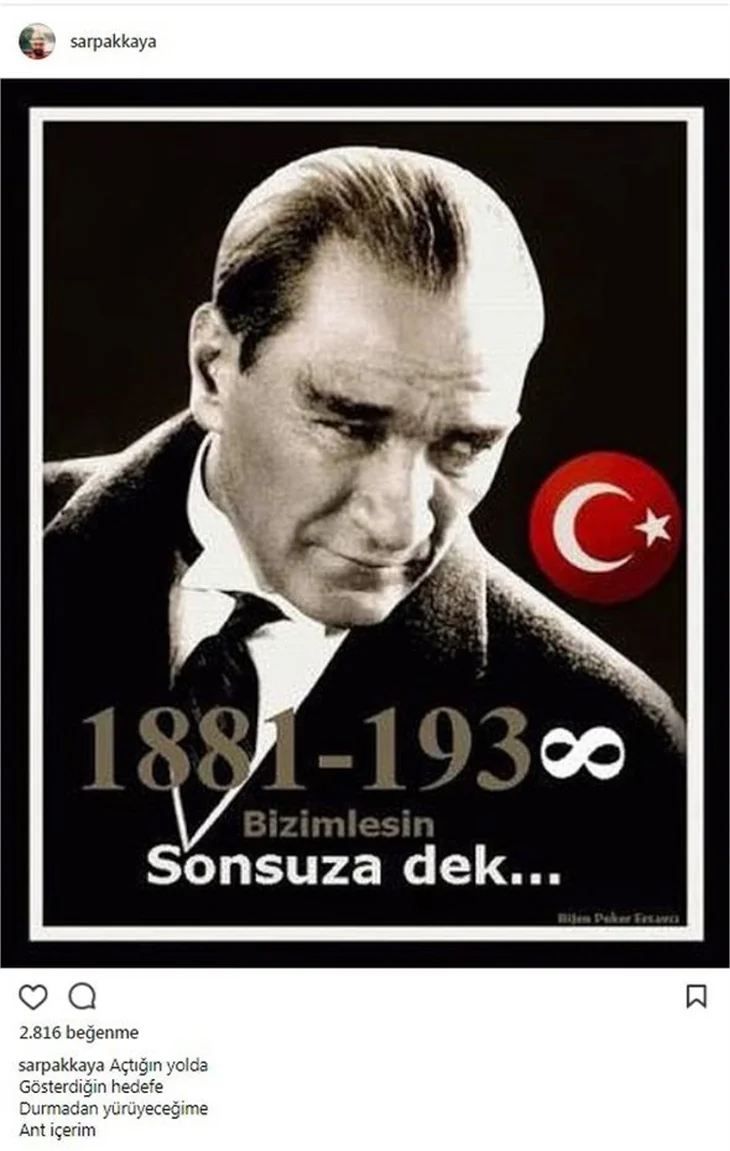 Ünlülerin 10 Kasım mesajları...