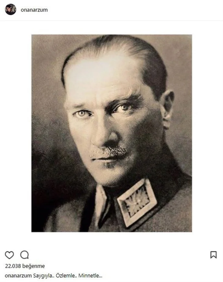 Ünlülerin 10 Kasım mesajları...