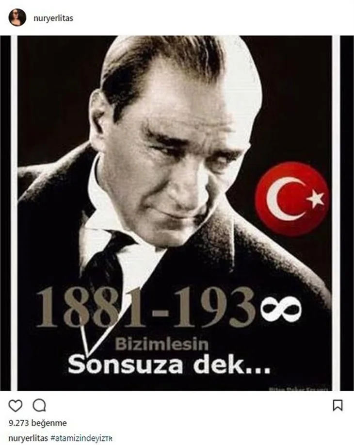 Ünlülerin 10 Kasım mesajları...