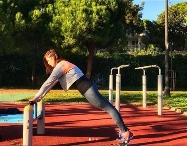 Pelin Öztekin ve Kıvanç Baran Arslan zayıflık yarışına girdi!