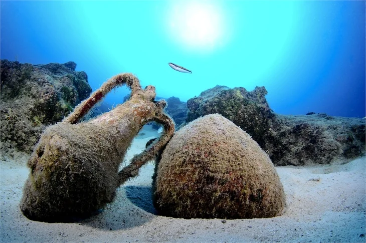 Kemer'in su altı güzellikleri