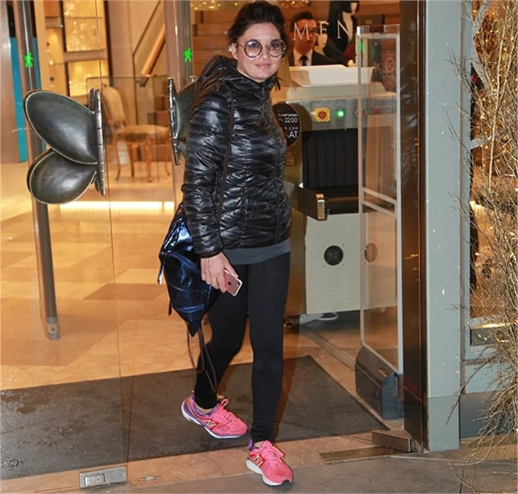 Nurgül Yeşilçay'ın spor tarzı!