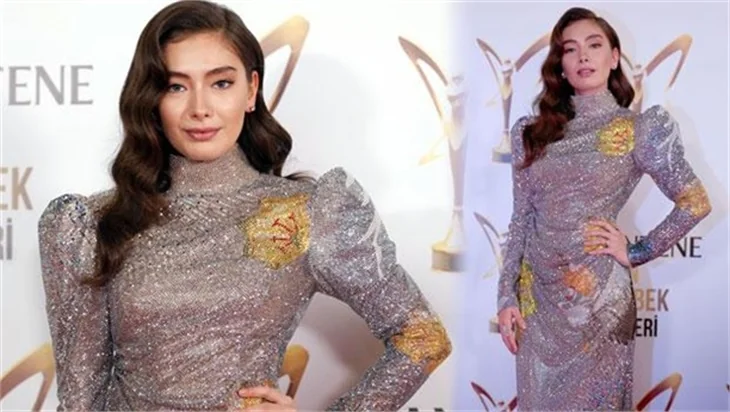 Neslihan Atagül'ün elbise detayı!