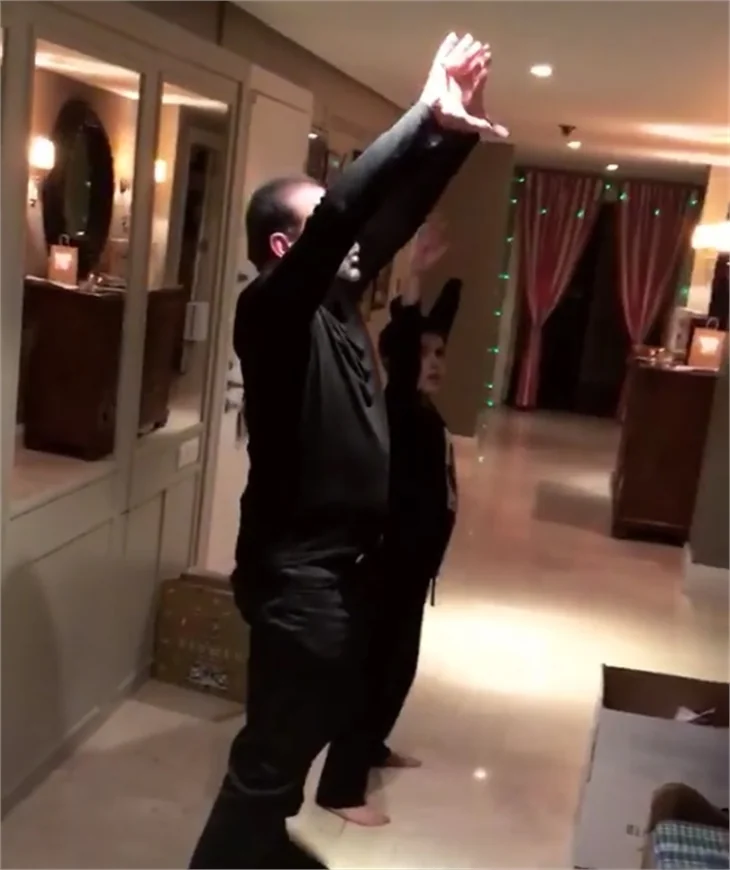 Önce yemek sonra harmandalı!