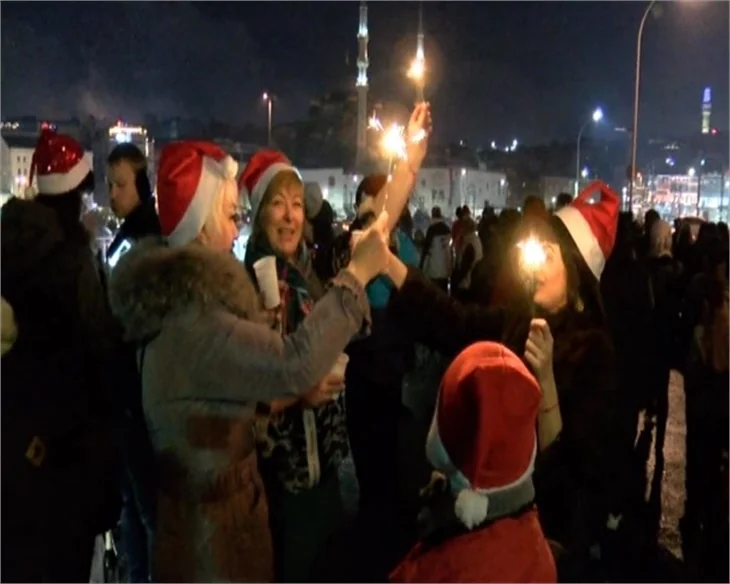 Türkiye yeni yıla böyle girdi!