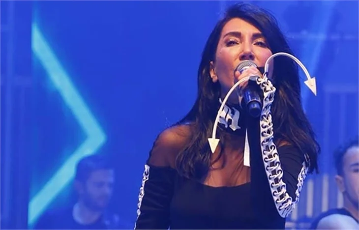 Hande Yener 2018 yılına da polemikle girdi!